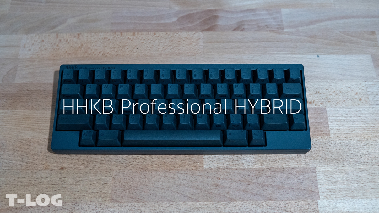 Hhkb Btとの比較も Hhkb Professional Hybrid使用レビュー T Log