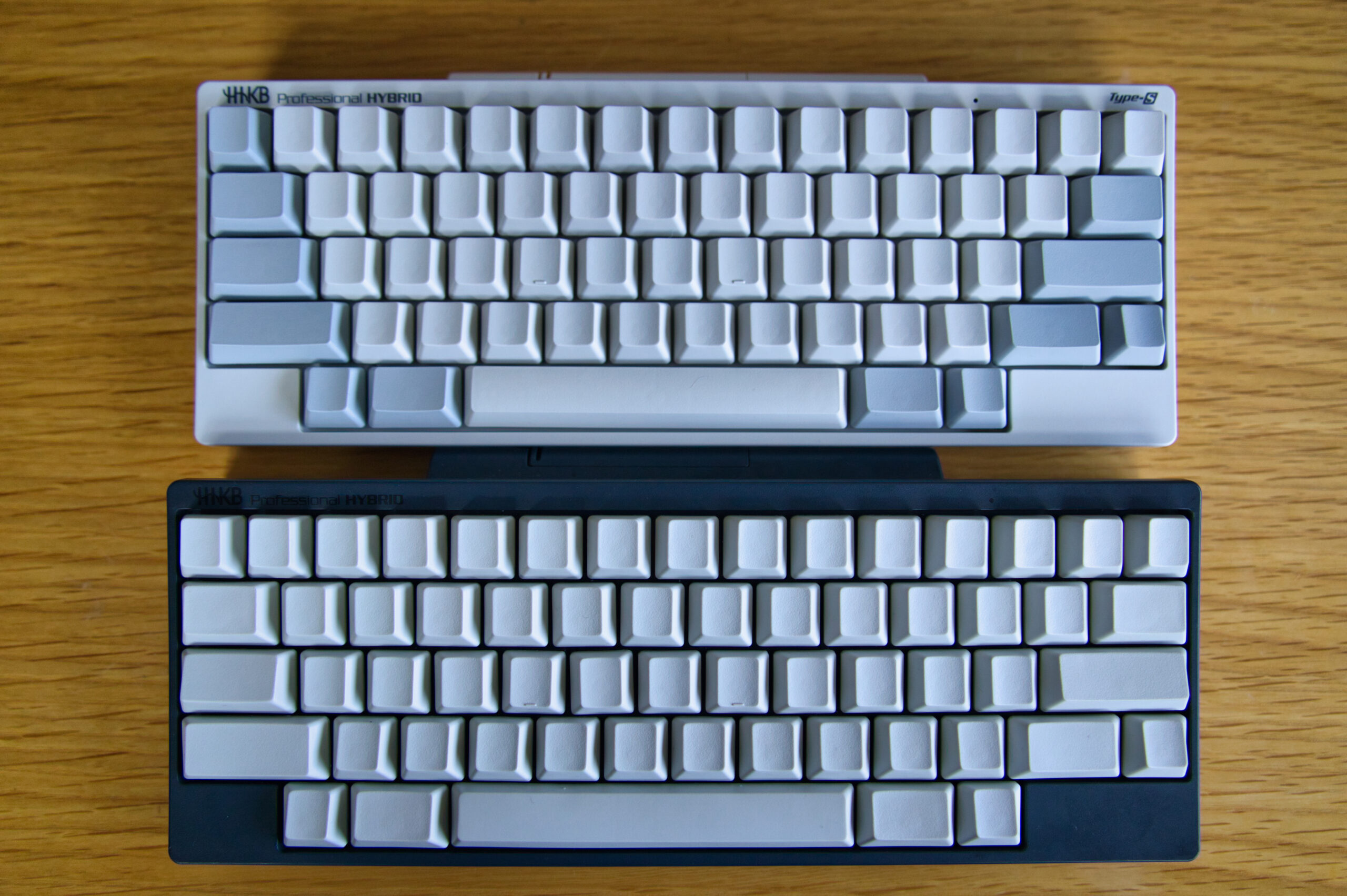 HHKB Professional HYBRID デスクセットアップ全体