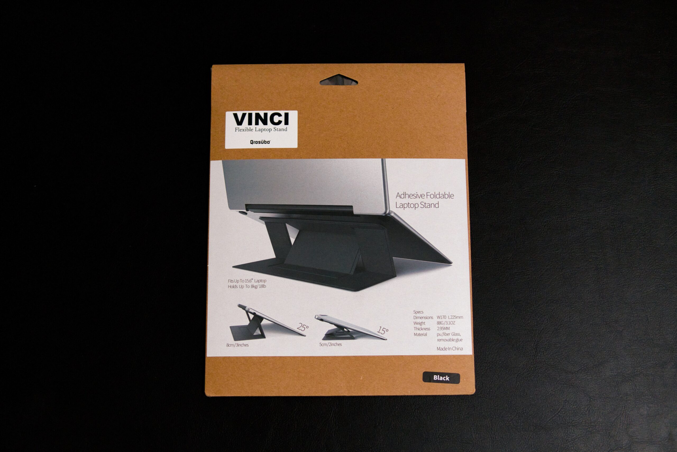 VINCI Adhesive Foldable Laptop Stand のパッケージ正面