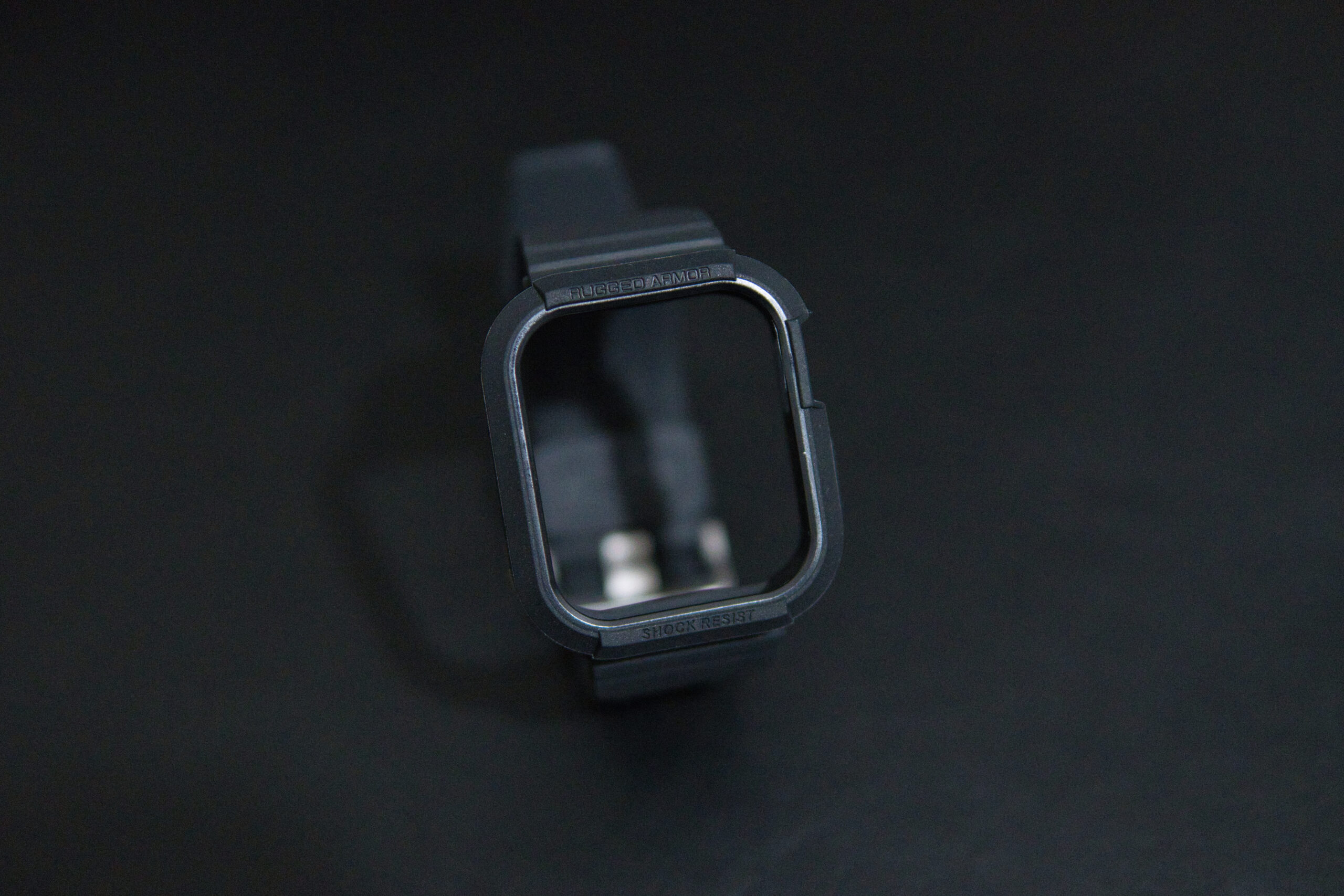 Spigen Rugged Armor PRO Apple Watch 装着 正面